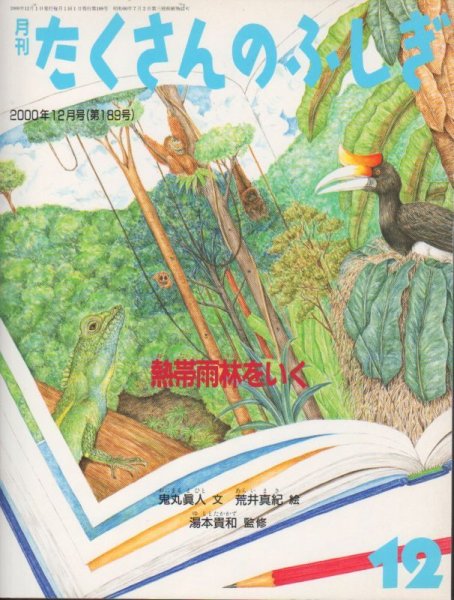 画像1: 熱帯雨林をいく（たくさんのふしぎ189号）【状態A】 (1)