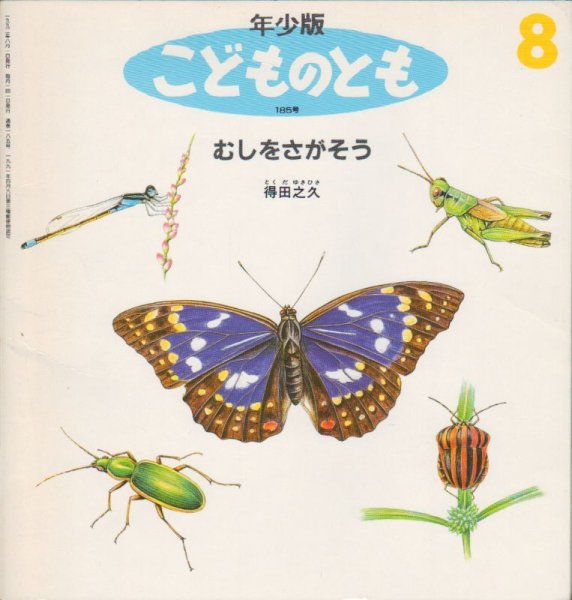 画像1: むしをさがそう（こどものとも年少版185号）【状態A】希少本 (1)