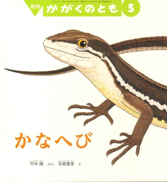 画像1: かなへび（かがくのとも554号）【状態C】 (1)