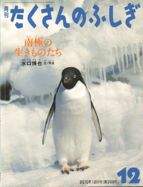 画像1: 南極の生きものたち（たくさんのふしぎ369号）【状態A】 (1)