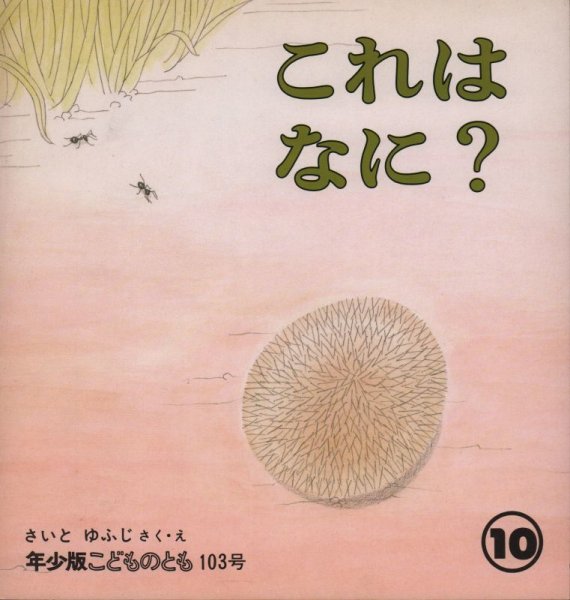 画像1: これは　なに？（こどものとも年少版103号）【状態B】希少本 (1)