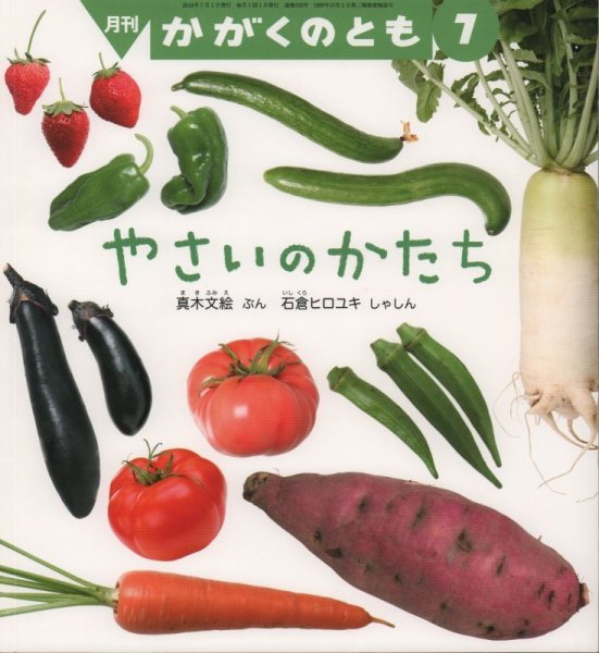 画像1: やさいのかたち（かがくのとも592号）【バーゲンブック】 (1)