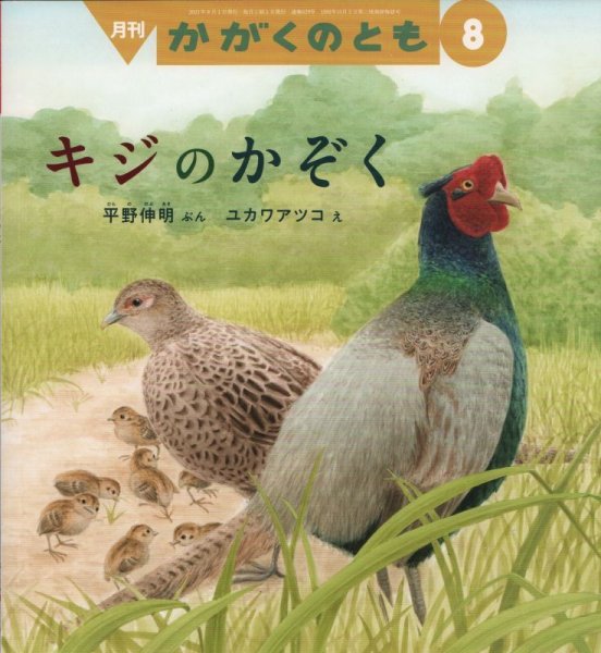 画像1: キジのかぞく（かがくのとも629号）【状態A】 (1)