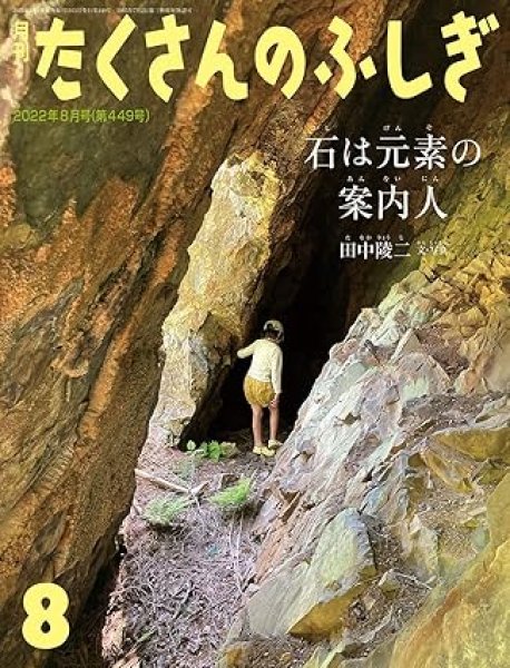 画像1: 石は元素の案内人（たくさんのふしぎ449号）【状態A】 (1)
