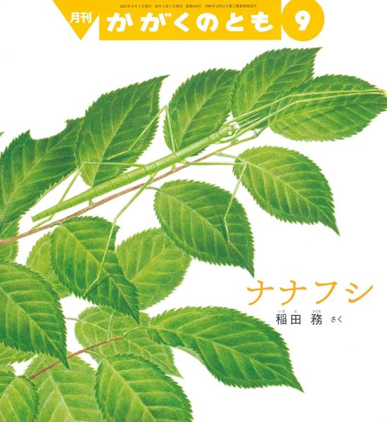 画像1: ナナフシ（かがくのとも630号）【状態B】 (1)
