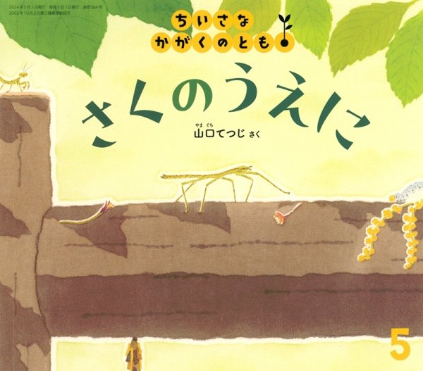 画像1: さくのうえに（ちいさなかがくのとも266号）【状態B】＊ (1)