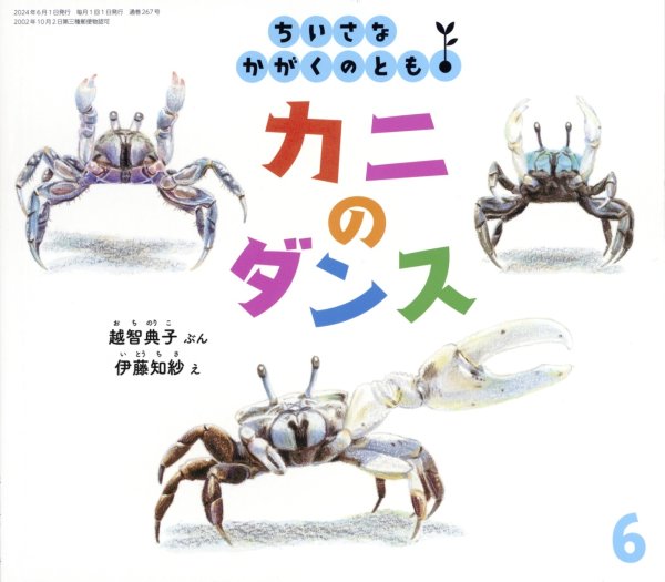 画像1: カニの ダンス(ちいさなかがくのとも267号）【状態A】 (1)