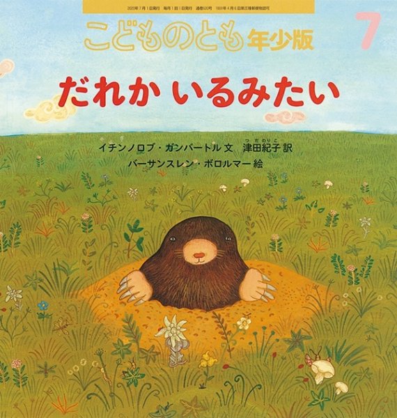 画像1: だれかいるみたい（こどものとも年少版520号）【バーゲンブック】 (1)